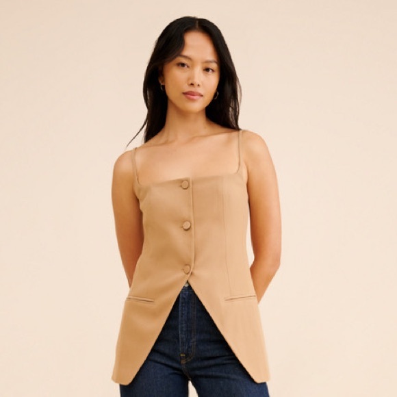 Anthropologie Mare Mare Square-Neck Vest - Picture 6 of 9